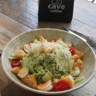 Цезарь с креветками 