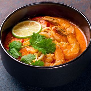 Том-ям с креветкой