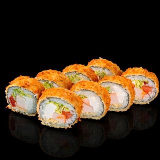 Цезарь жареный с курицей 8 шт