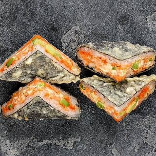 Легендарный сэндвич с лососем