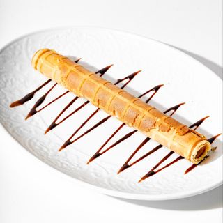 Трубочка с шоколадной начинкой