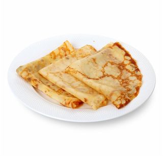 Блинчики со сметаной 3шт (150гр )