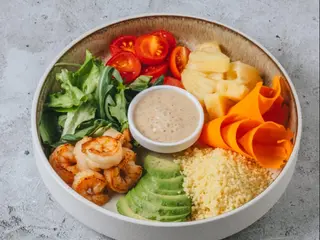 Боул с креветками (350г)