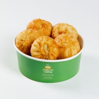 Жареные манты с мясом (300г)