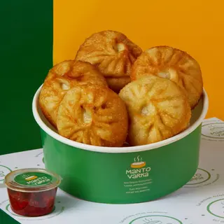 Жареные манты с мясом (300г)