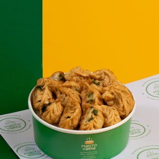 Жареные пельмени с джусаем (350 гр.)