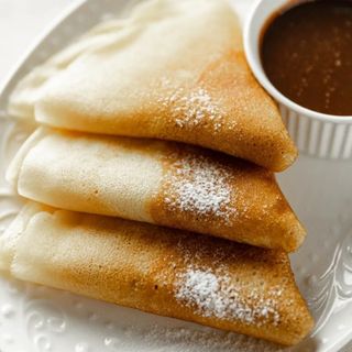 Блинчики с творогом 