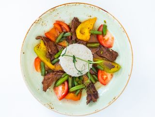 Рис с мясом и овощами (360 гр)