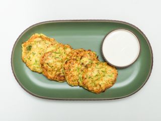 Оладьи из цукини (300 гр )