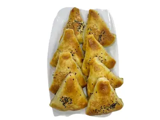 Самсы слаенные с мясом 1шт