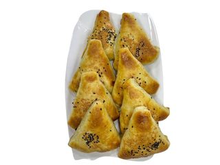 Самсы слаенные с мясом 1шт