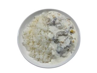 Фрикасе из курицы +гарнир 400г