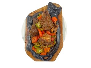 Бараньи ребра на жаровне