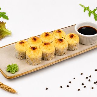 Сырные запеченные роллы