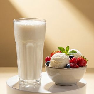 Ванильный молочный коктейль (450мл)