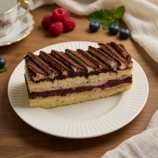 Пирожное "Трюфельное с вишней" (150 г)