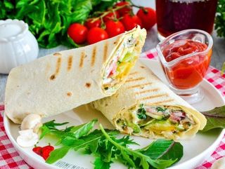 Шаурма вегетарианский