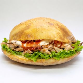 Донер в пите с курицей