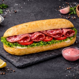 Сонвич с колбасой и сыром