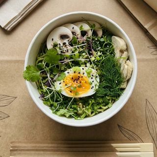 Рамен сливочный с курицей