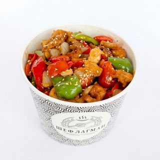 Курица с овощами