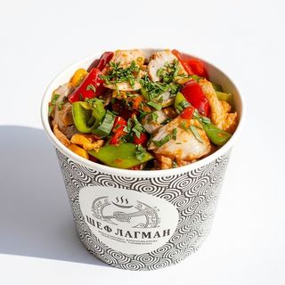 Лагман с курицей (500 г)