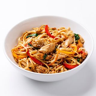 Лапша с курицей
