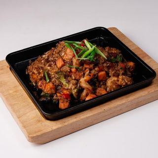 Тепанияки с морепродуктами