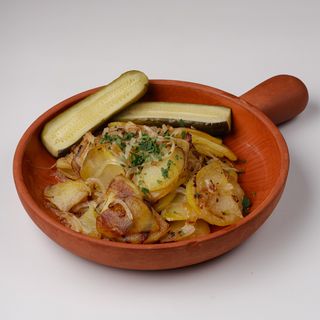 Жареный картофель по-домашнему