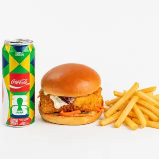 Фиш Бургер + Coca-Cola