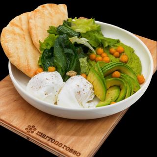 ЗЕЛЕНЫЙ БОУЛ С ХУМУСОМ