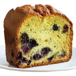 Кекс лимонный с черникой