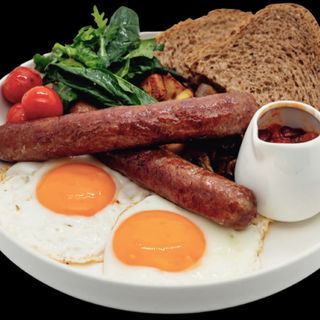 Завтрак по английски с сосисками