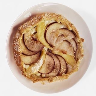 Галета со сливочным сыром и грушей