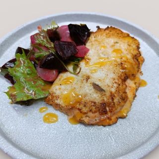 Бризоль с курицей и грибами