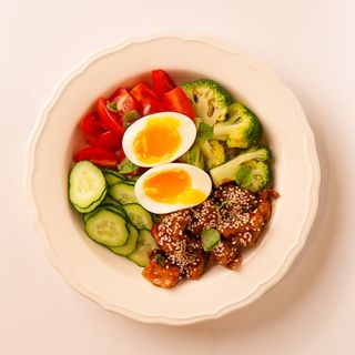 Поке с курицей