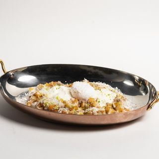 Картофель с брискетом