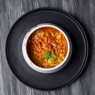 Кимчи рамен с говядиной