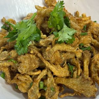 10 Грибы хрустящие 原炸蘑菇