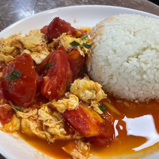 189Сихуншыжижан мифян 西红柿炒鸡蛋米饭