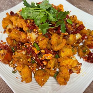 90 Хрустящие рыба 香辣脆鱼块