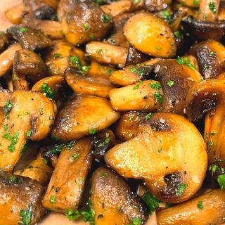 Грибы жареные постные