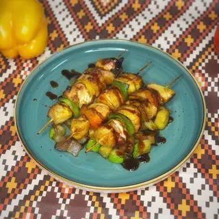 Шашлычки из куриного филе