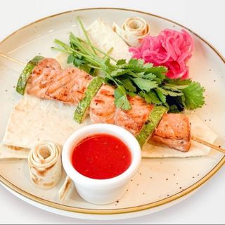 Гриль-шпажки из лосося