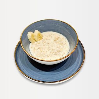 Каша овсяная с бананом