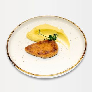 Котлеты из индейки с картофельным пюре