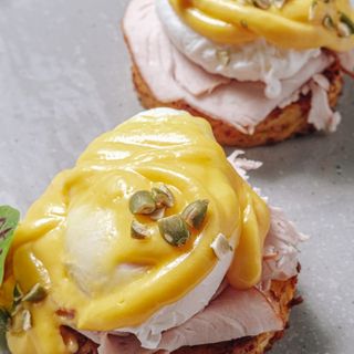 Хаш Браун с индейкой