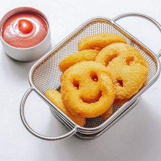 Картофельные смайлы