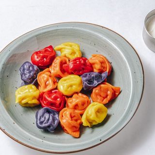 Цветные пельмешки