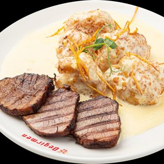 Росто с чедар-соусом